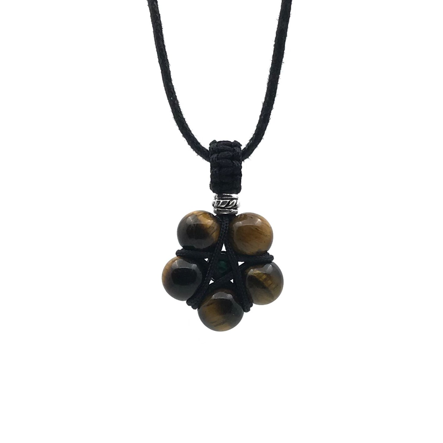 Tiger Eye Beaded Necklace