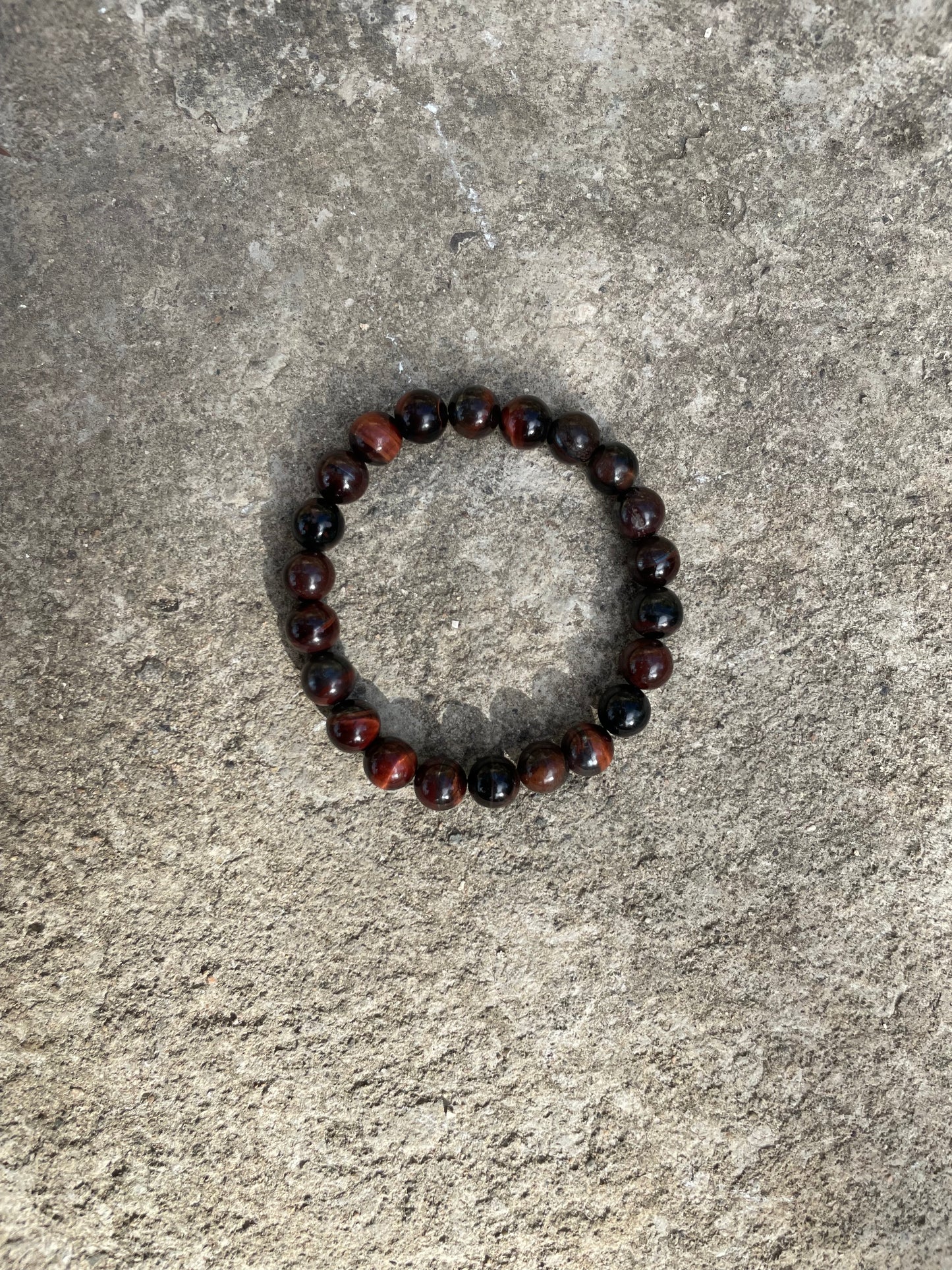 Red Tiger Eye Stone Bracelet