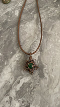 Sun Copper Necklace
