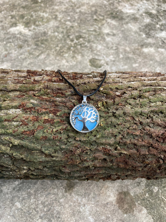 Opal Tree of Life Necklace