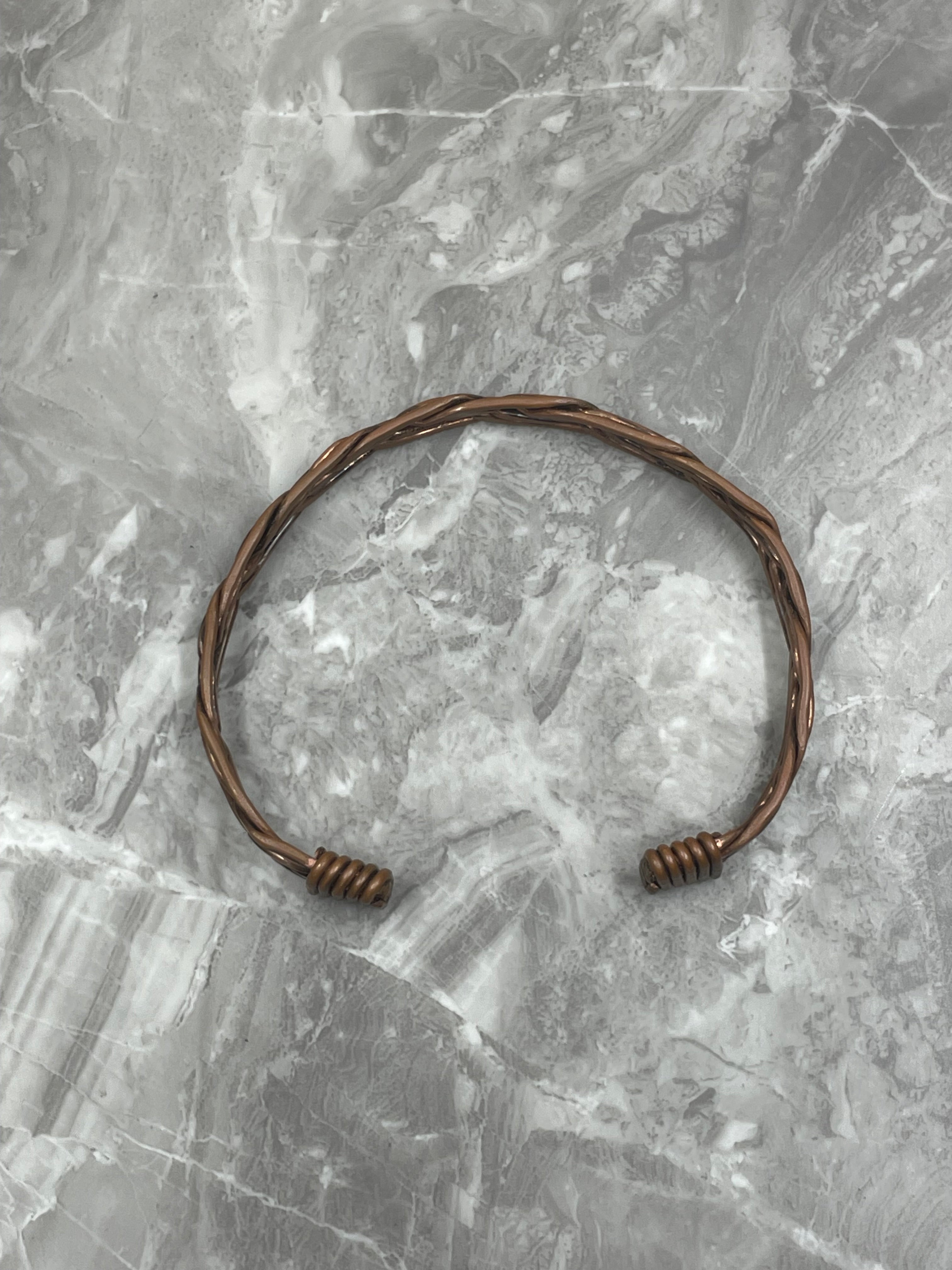 Waven Copper bracelete
