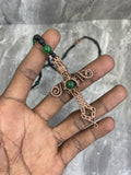 Rose Cross Necklace