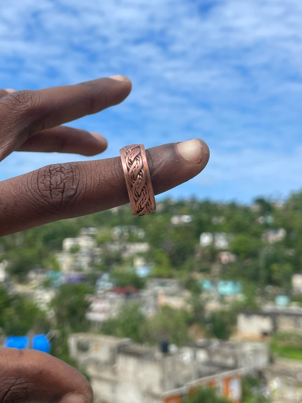 Full Copper Ring