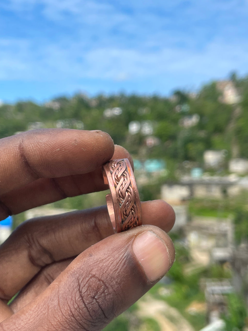 Full Copper Ring