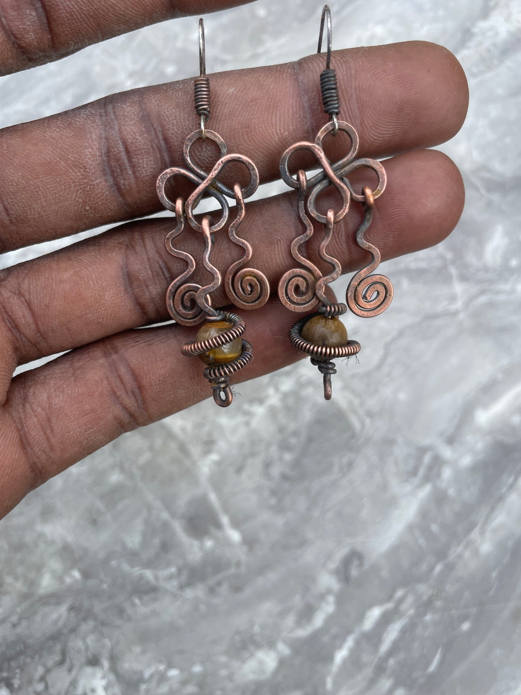 Copper Earrings