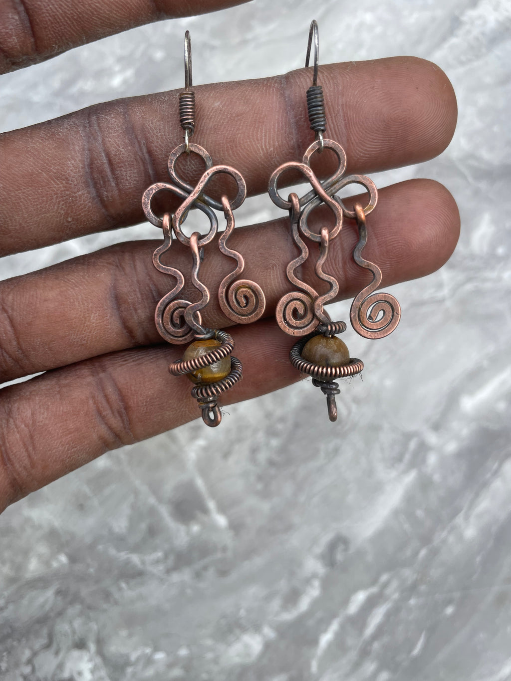 Copper Earrings
