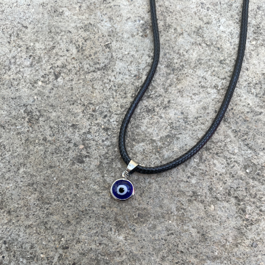 Mini-Blue Evil Eye Necklace